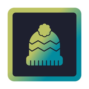Beanie icon vector illustration 