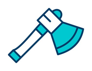 Axe aracı simge vektör illüstrasyon tasarımı