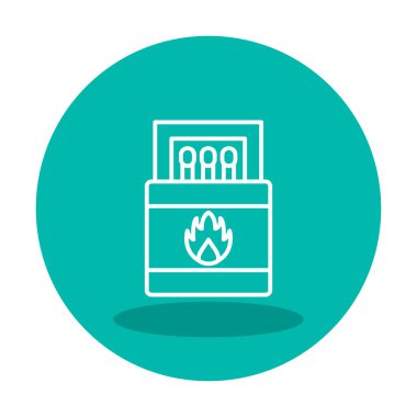  Simge vektör illüstrasyon tasarımı eşleşmesi