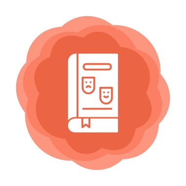 Çizgi Roman simgesi, vektör illüstrasyonu  