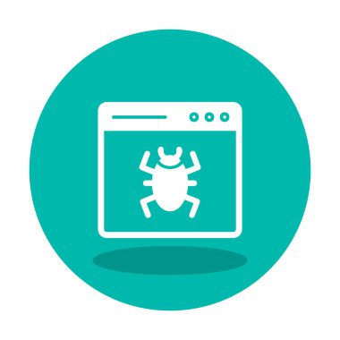 Yasak web sitesi vektör simgesi 