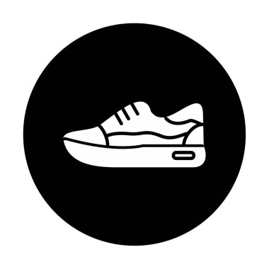 Ayakkabı sporu tasarımı vektör çizimi 
