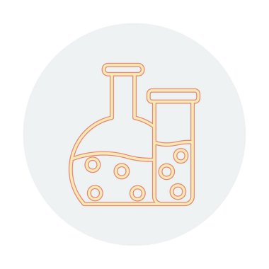 Şişesi web simgesi, vektör çizim  