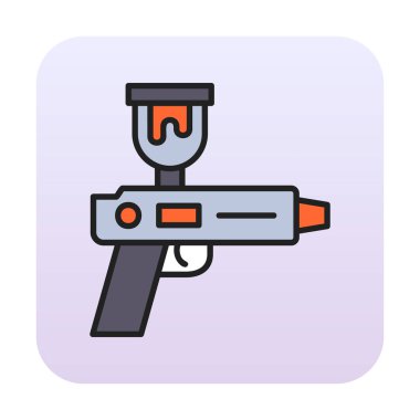 Spray Gun icon vector illustration
