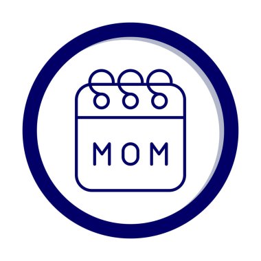 Anne takvimi olayı, vektör illüstrasyonu