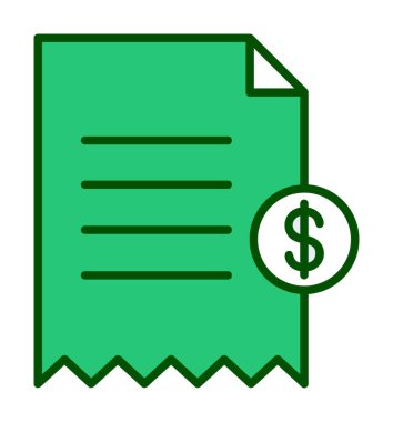 Alışveriş Alımı simgesi vektör illüstrasyonu