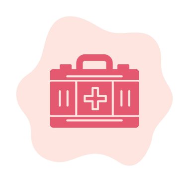 İlk yardım kiti vektör illüstrasyonu