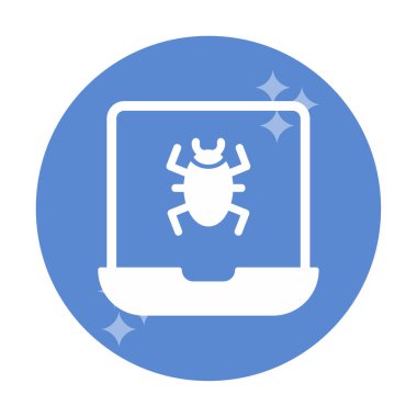 dizüstü bilgisayar simgesi, vektör illüstrasyonu basit tasarım