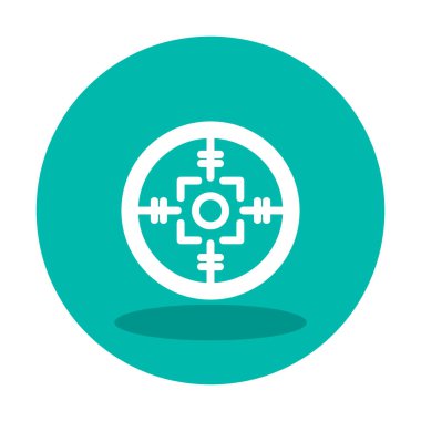 Kapsam renkli vektör simgesi