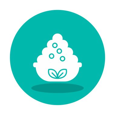 Mayalı kase, basit tasarım.