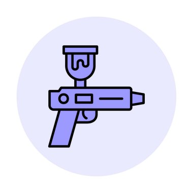Spray Gun icon vector illustration
