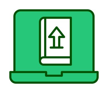 Simge işareti vektör çizim upload