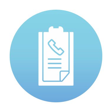 Basit Arama Listesi Geçmişi simgesi, vektör illüstrasyonu