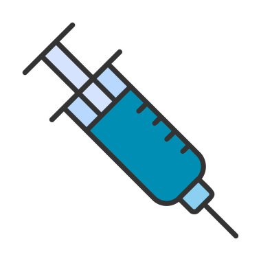 Şırınga ikonu vektör çizimi