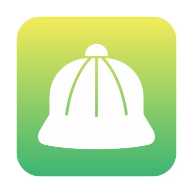 kapsül düz simgesi, vektör illüstrasyonu 