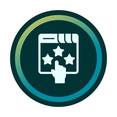 Basit sıralama simgesi, vektör illüstrasyonu