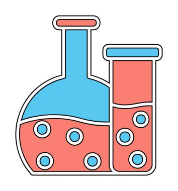 Şişesi web simgesi, vektör çizim  