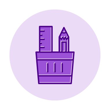 ileti örneği web simgesi, vektör çizim