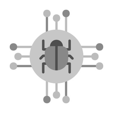 Casus yazılım simgesi. Basit illüstrasyon vektörü