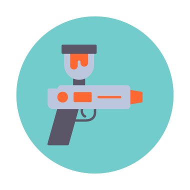 Spray Gun icon vector illustration