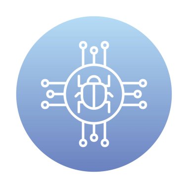 Casus yazılım simgesi. Basit illüstrasyon vektörü