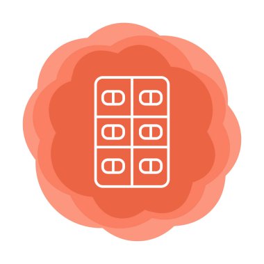 hapları web simgesi, vektör çizim 