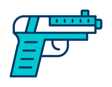 Basit düz silah çizimi