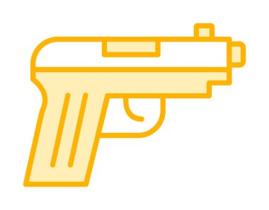 Basit düz silah çizimi