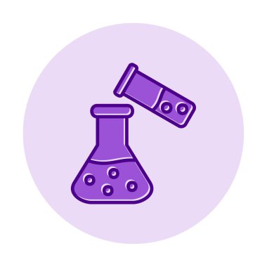 Şişesi web simgesi, vektör çizim  