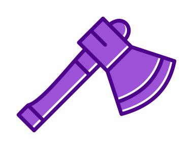 Balta. Web simgesi basit illüstrasyon