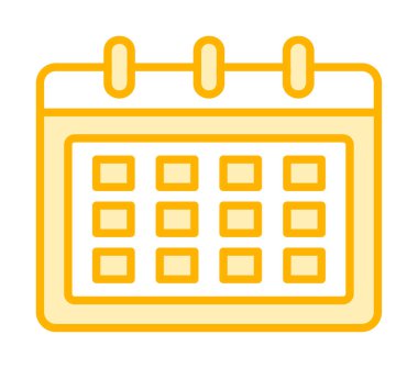 Takvim web simge vektör çizim