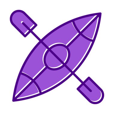 Basit Kano Teknesi simgesi, vektör illüstrasyonu