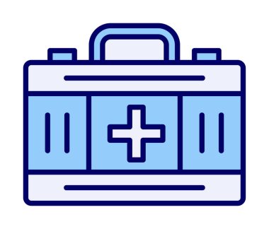 İlk yardım kiti vektör illüstrasyonu