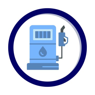 Yakıt vektör vektör illüstrasyonu