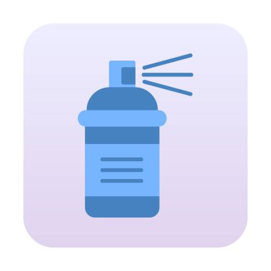 Boya spreyi simgesi, vektör illüstrasyonu 