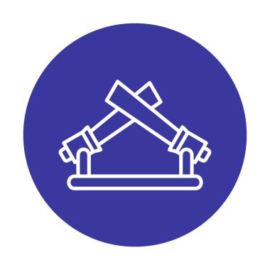 Spots Lights simge vektör illüstrasyonunu gösterir