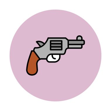 Basit düz silah çizimi