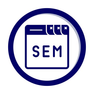 Web tarayıcı simgesi, vektör illüstrasyonu basit tasarım