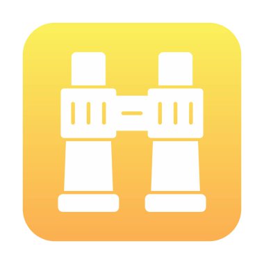 binoküler ikon vektör çizimi