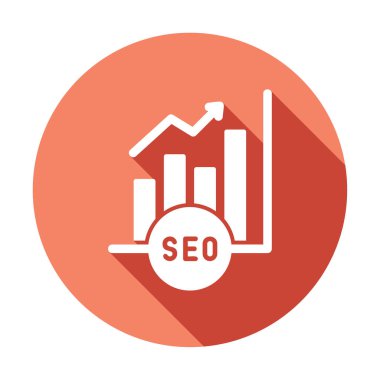 Basit Analitik simge, vektör illüstrasyonu