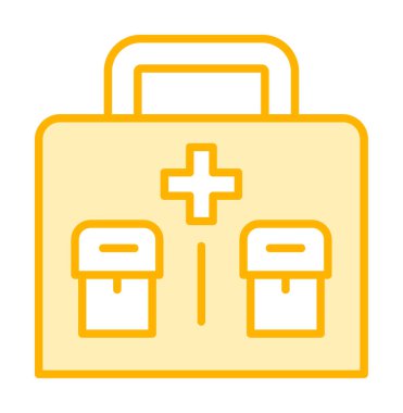 İlk yardım kiti vektör illüstrasyonu
