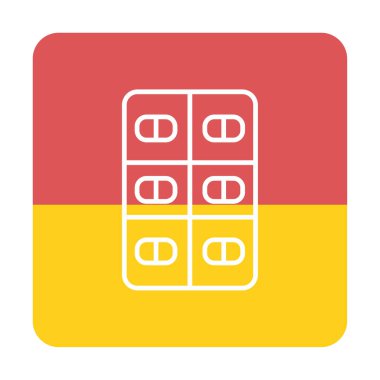 hapları web simgesi, vektör çizim 