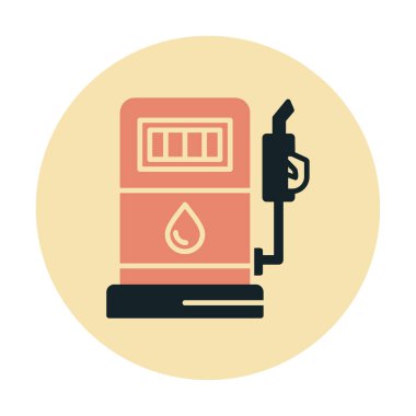 Yakıt vektör vektör illüstrasyonu