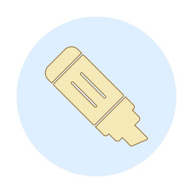 İşaretleyici simgesi tasarımı, vektör illüstrasyonu