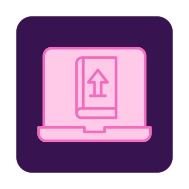 Simge işareti vektör çizim upload