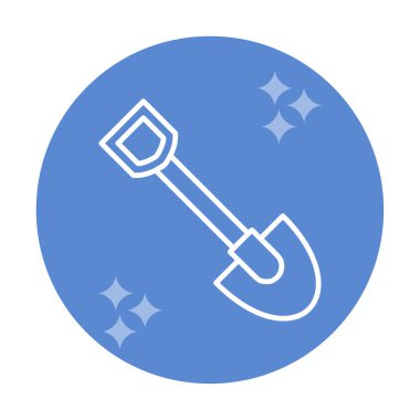 Web simge vektör çizim kürek 