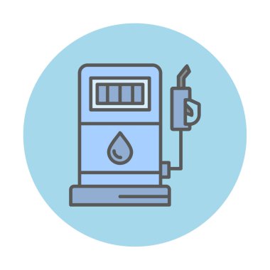 Yakıt vektör vektör illüstrasyonu