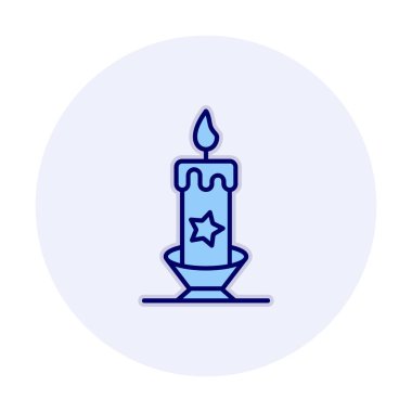 Mum web simgesi, vektör çizim