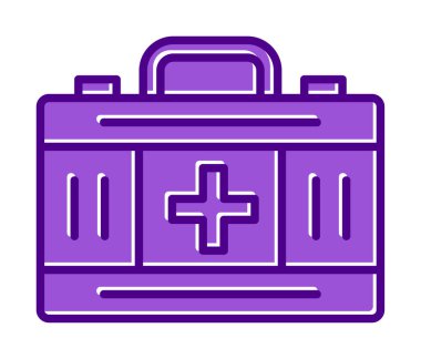 İlk yardım kiti vektör illüstrasyonu