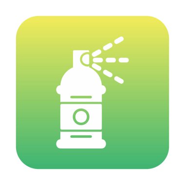 Boya spreyi simgesi, vektör illüstrasyonu 